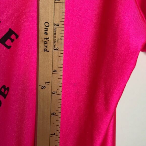 Vintage Mens Sz XL Cycling Jersey 1989 NYC Biathlon Series Big Apple Pink Yellow - Picture 6 of 8